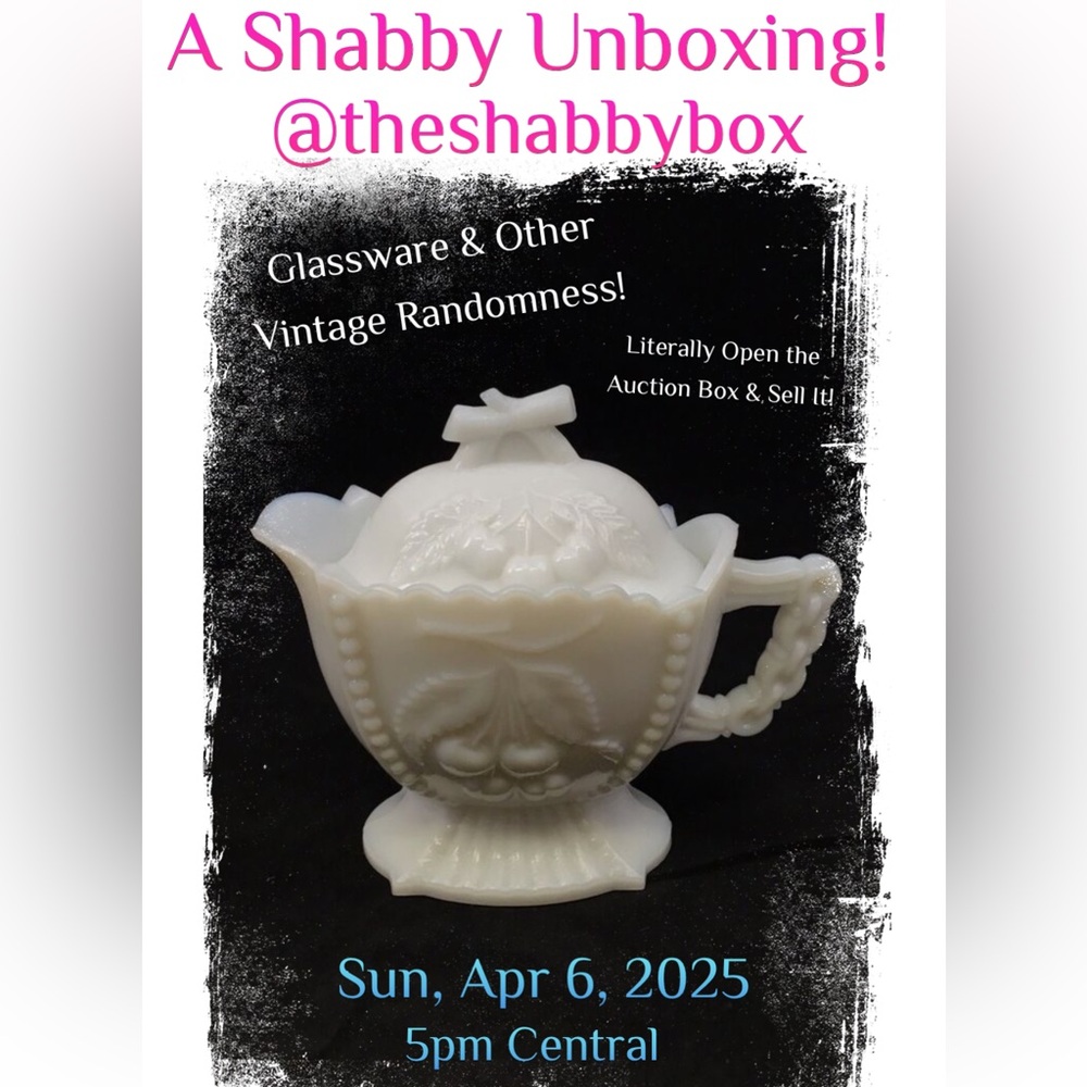 4/6/25 A Shabby Unboxing!…just like the old days. All unopened auction boxes.